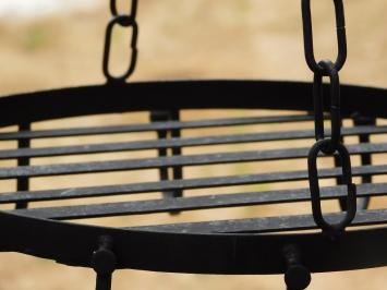 Elegantes Hängeregal für Töpfe und Küchenutensilien – Metall – Deckenmontage - Mattschwarz