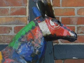 Hirsch in Farbe - 185 cm - Handgefertigt & Einzigartig