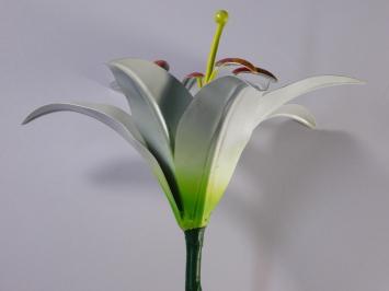 Handmade Lily - White - Metal - 83 cm