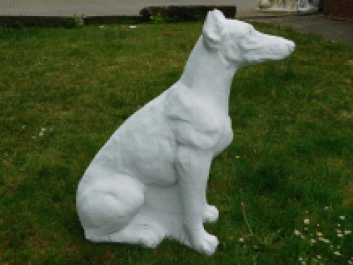 Statue dog XXL - full stone