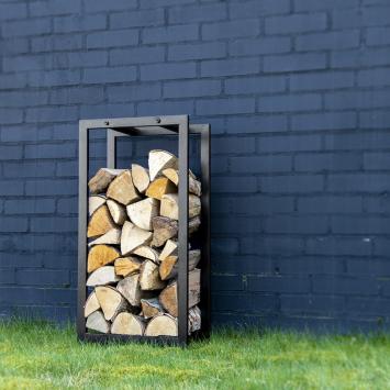 Wood storage - Black - M - Iron