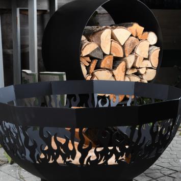 Round Wood Storage - Steel