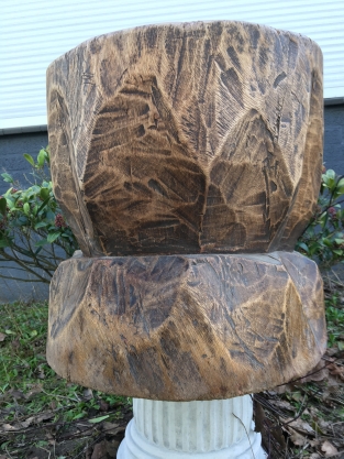 Indonesian wooden stool