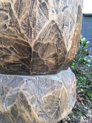 Indonesian wooden stool