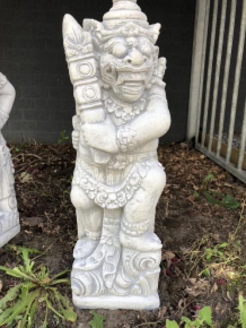 Set of Temple Guards-Gatekeepers, Balinese Warriors