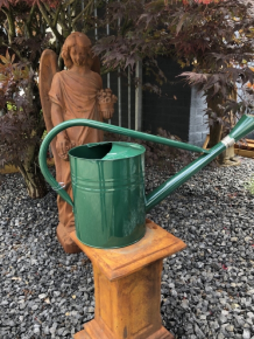 Garten Gießkanne klassisch Metall grün 7,5 Liter, schön!