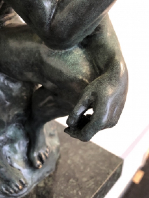 Bronzeskulptur des Denkers von RODIN, Wunderschöne Skulptur!