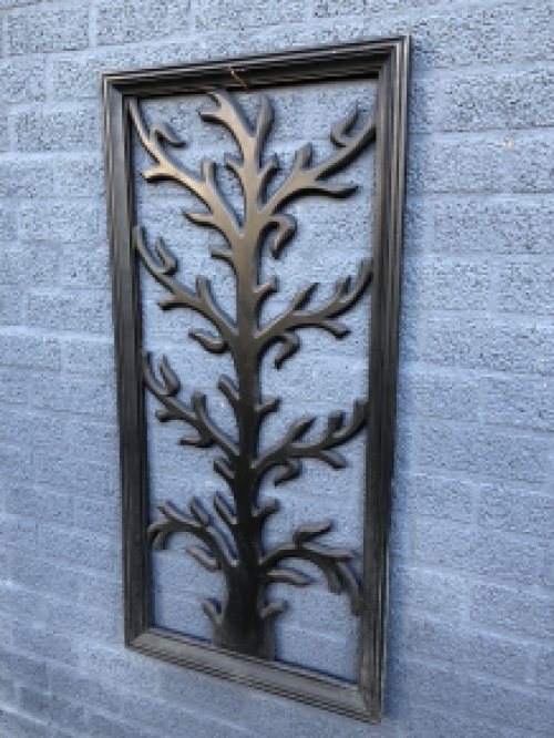 Beautiful wall ornament in colonial wood carved 