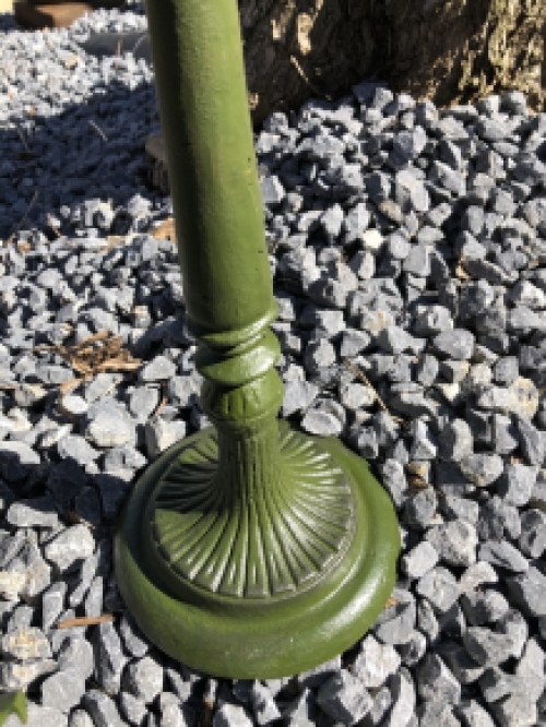 LAATSTE: Vogelbad met Hummingbird XL, gietijzer, antiek groen-rust.