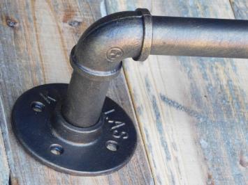 Industrial Toilet Roll Holder - Antique Brass - Iron