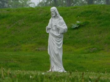 Jesus Sacred Heart statue - full stone