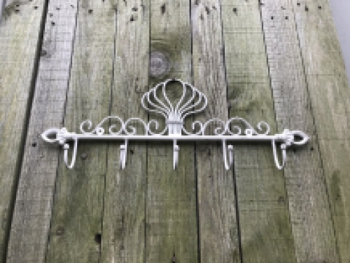 Wall coat rack, iron