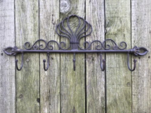 Wall coat rack, iron