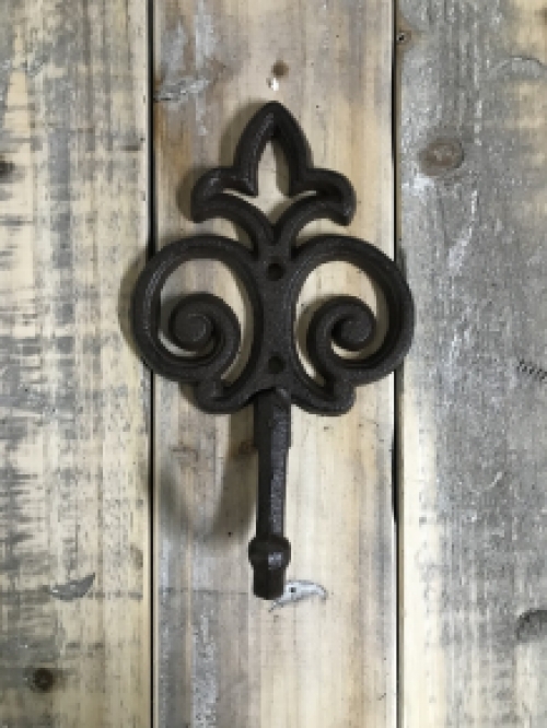 Coat rack -hook for clothes, cast iron