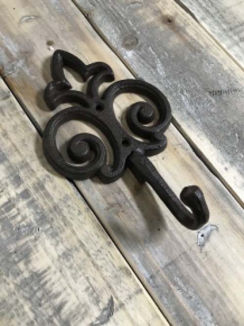 Coat rack -hook for clothes, cast iron