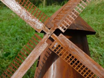 Classic Windmill XL - 110 cm - Metal - Rust-look
