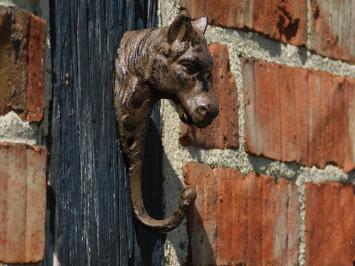 Horse Head Wall Hook - Cast Iron - Rustic Brown
