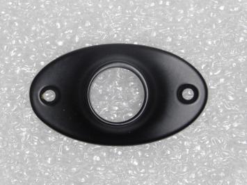 Door handle rosette - Oval - Matte Black