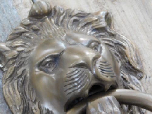 High quality door knocker Lion - brass knockers for doors antique door knocker