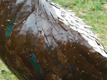 Knobbelzwaan - 128 cm - Uniek en Handgemaakt uit Metaal