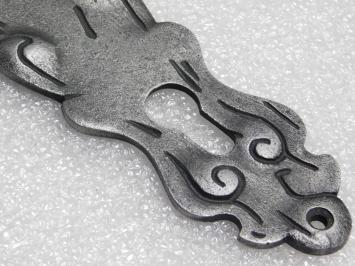 Langes Türblech - PZ 92 - Gusseisen, verzinkt