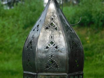 Große Metalllaterne  | Stehend oder hängend | Besonderes Erscheinungsbild | 110 cm hoch