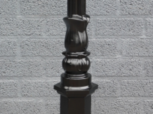 Lantern ''Rome'' - strong outdoor lamp - lantern black