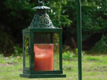 Metal Lantern with Stand and Bird – 60 cm - Retro Outdoor Lantern
