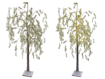LED Light Tree with Hanging Branches - 150 cm - For Outdoor Use - with Timer