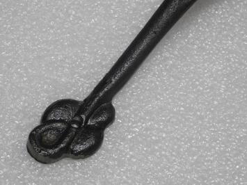 Griff links - 28,5 cm - Gusseisen - Jugendstil