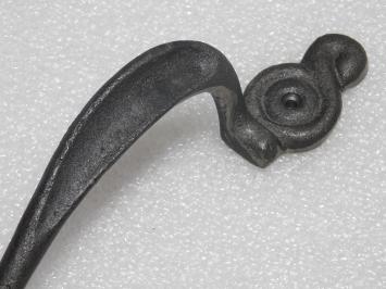Griff links - 28,5 cm - Gusseisen - Jugendstil