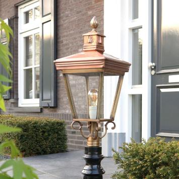 Lampenschirm – Alu – 60 cm – Messing-Bronze-Optik