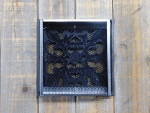 Air grille square - alu - anthracite