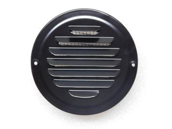 Air vent with mesh - 14,5 cm - Round - Metal