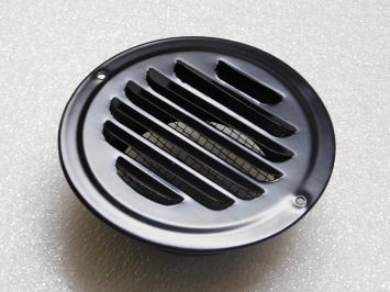 Air vent with mesh - 14,5 cm - Round - Metal
