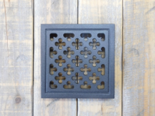 Air grille square - ventilation grid - anthracite