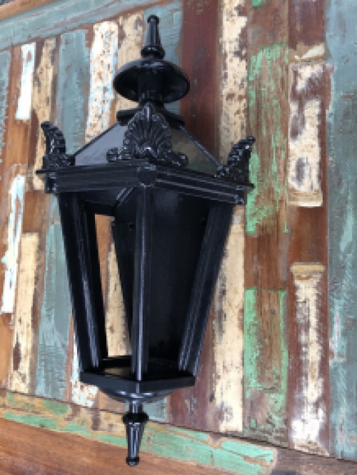 Outdoor lamp - 50 cm - Black - Alu - with Bulb and Glass