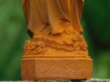Mary statue - Cast iron - Oxide
