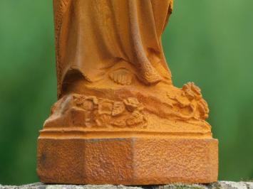 Mary statue - Cast iron - Oxide