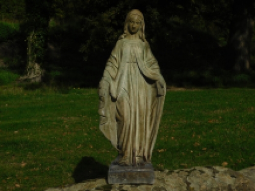 Statue Maria - robust - Polystone - ecru