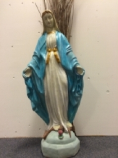 Kirche Statue von Maria groß in Farbe, schöne einzigartige Statue