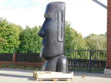 Moai Statue XXL - 180 cm - Black