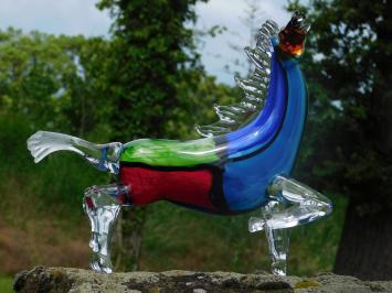 Last one: Glass Horse Sculpture – Handmade Murano-style Glass Blown Artwork