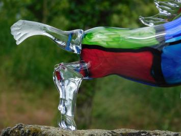 Last one: Glass Horse Sculpture – Handmade Murano-style Glass Blown Artwork