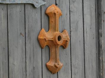 Cross-shaped wall bracket – 35 x 25 cm – Cast iron