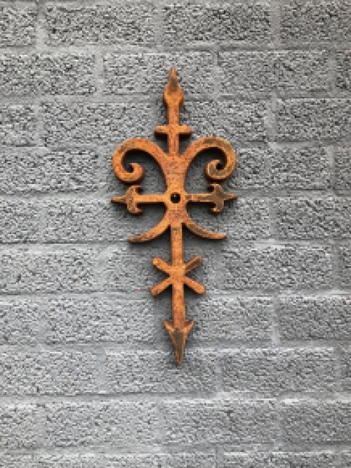 Wall anchor-beam anchor purlin anchor, cast iron-spitz Long