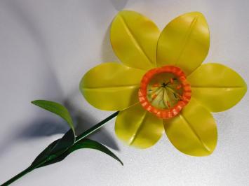 Handmade Daffodil - Yellow - Metal - 50 cm