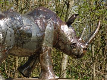 Nashorn ''Rino'' XXL - 130 x 210 cm - Handgefertigt und einmalig