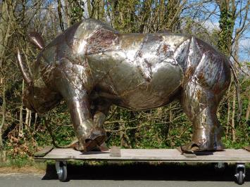 Nashorn ''Rino'' XXL - 130 x 210 cm - Handgefertigt und einmalig