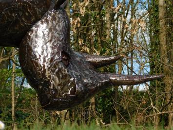 Neushoorn ''Suma'' XXL - 120 x 250 cm - Handgemaakt en Uniek
